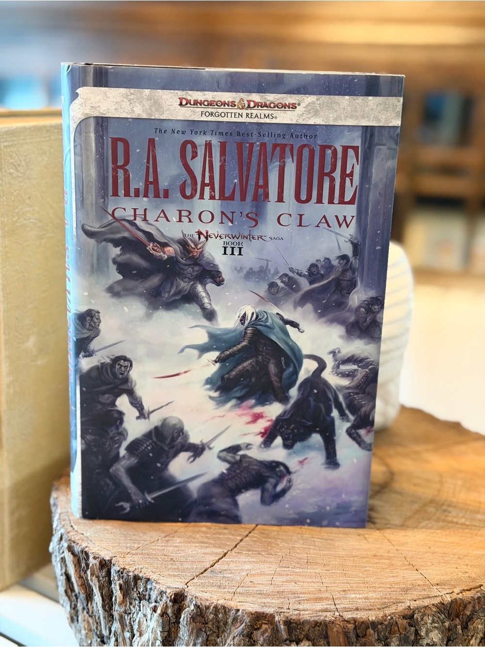 R.A. Salvatore: Charon's Claw Hardcover 1st Printing 2011 Legend of Drizzt. D&D